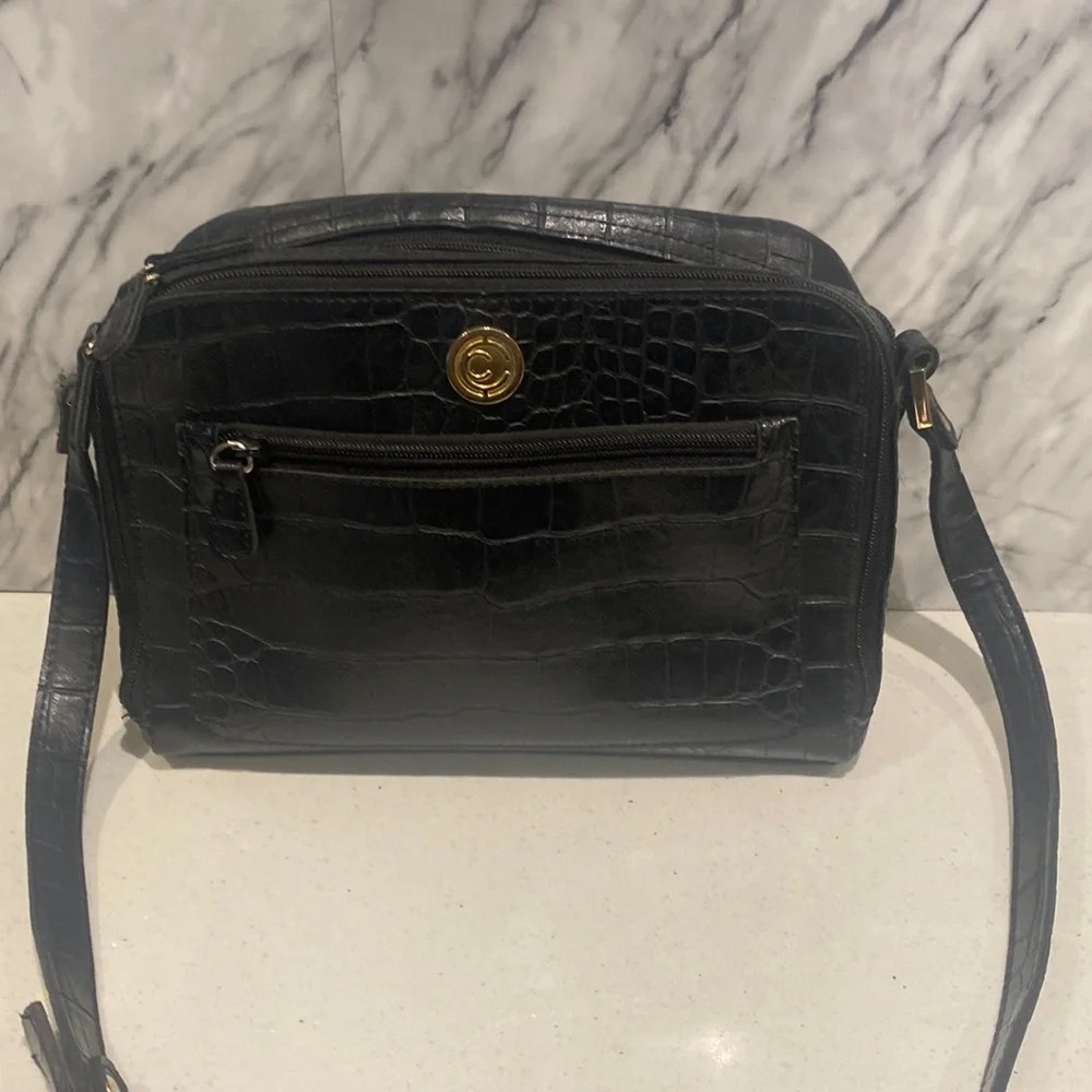 Elegant 2 Black Shoulder Bag - Picture 8 of 12